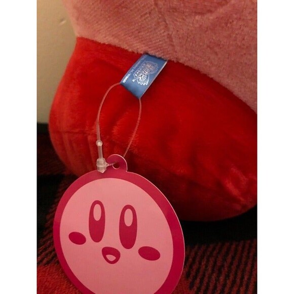 Kirby Plush Lifting Heart Star Arise 2018 Toreba Prize Plush XL 19.5" NWT - Picture 8 of 9